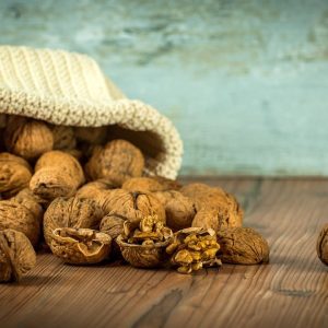 Miel con nueces